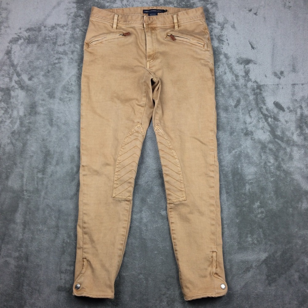 VTG‎ Ralph Lauren Pants Womens 28 Sport Equestrian Jodhpurs Breeches Horse
